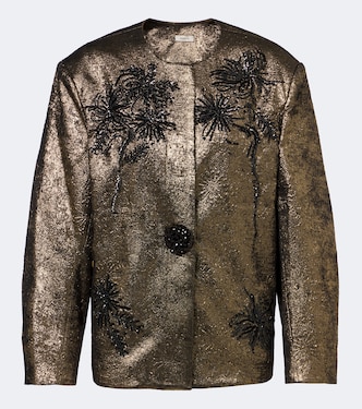 Verzierter Blazer aus Brokat | Jacques Wei
