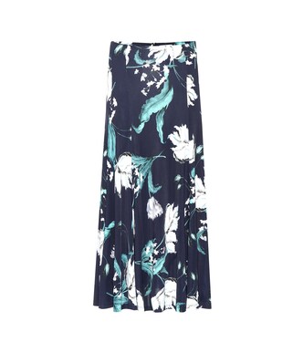 Vesper floral jersey skirt | Erdem