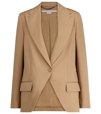 Single-breasted wool blazer | Stella McCartney
