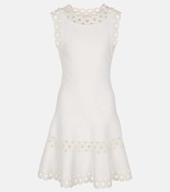 Vienne wool-blend minidress | Alaïa