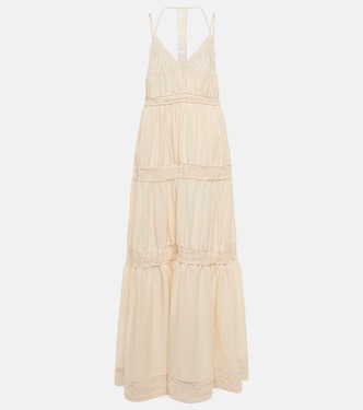 Rocky linen-blend maxi dress | Simkhai