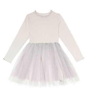 Perla tulle and cotton dress | Donsje