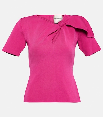 Asymmetric cutout top | Roland Mouret