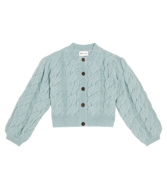 Tilda cable-knit wool-blend cardigan | Morley