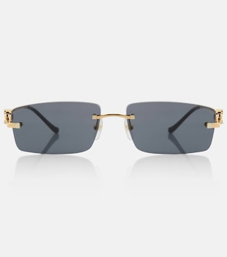 Panthère De Cartier rectangular sunglasses | Cartier Eyewear Collection