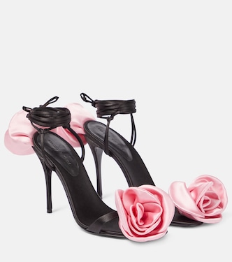 Floral-appliqué sandals | Magda Butrym