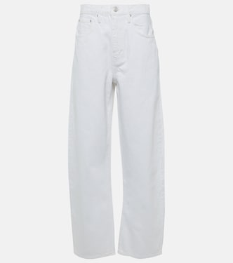 Long Barrel high-rise barrel-leg jeans | Frame