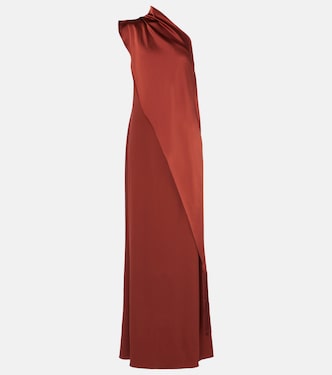 Berenson fringed one-shoulder gown | Taller Marmo