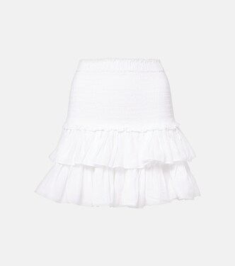 Naomi cotton-blend miniskirt | Marant Etoile