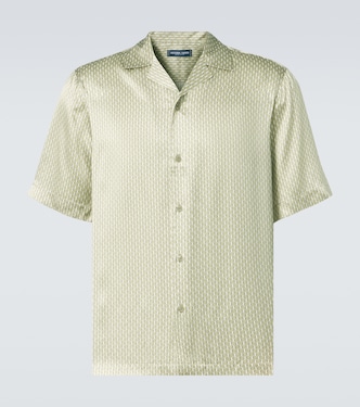 Bedrucktes Hemd Roberto aus Seide | Frescobol Carioca