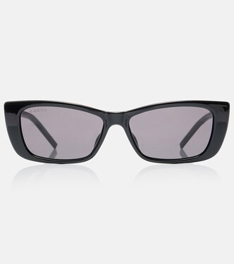 Logo rectangular sunglasses | Gucci