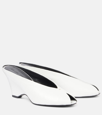 Mules Cloak 75 aus Leder | Khaite