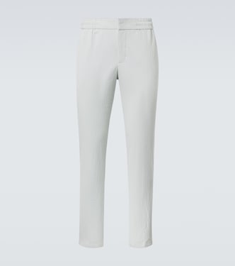 Cornell seersucker suit pants | Orlebar Brown