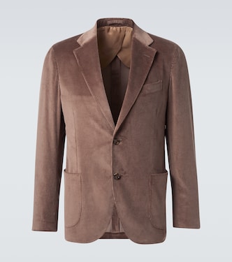 Cotton corduroy blazer | Lardini