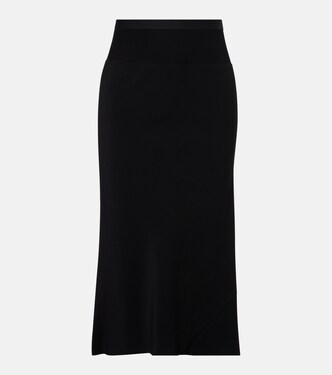 Charmeuse midi skirt | Rick Owens