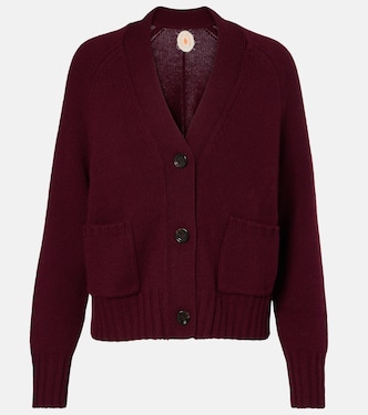 Ribbed-knit wool and cashmere cardigan | Jardin des Orangers
