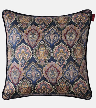 Printed cotton cushion | Etro