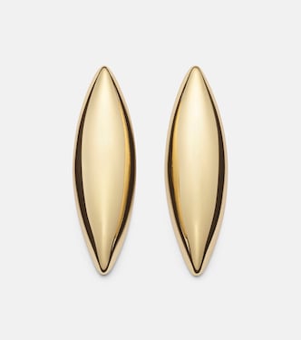 Puffy Dagger Small gold-plated earrings | Jennifer Fisher