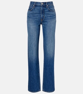 Kendra faded straight jeans | Slvrlake