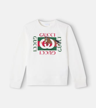 X Euan Roberts Sweatshirt aus Baumwolle | Gucci Kids