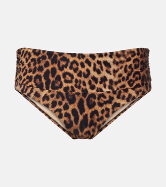 Bel Air leopard-print bikini bottoms | Melissa Odabash