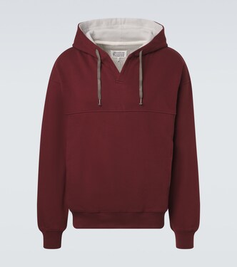 Cotton jersey hoodie | Maison Margiela