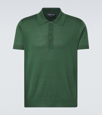 Silk and linen polo sweater | Tom Ford
