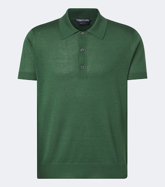 Silk and linen polo sweater | Tom Ford