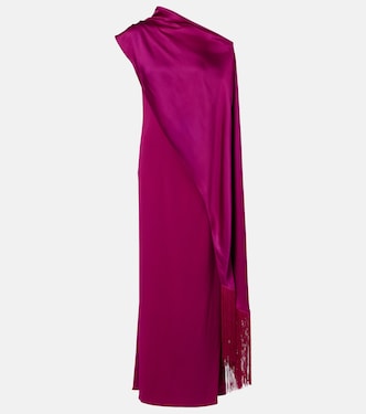 Berenson draped crêpe cady gown | Taller Marmo