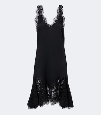 Lace-trimmed minidress | Stella McCartney