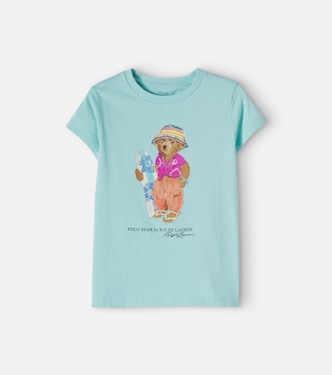 T-Shirt Polo Bear aus Baumwoll-Jersey | Polo Ralph Lauren Kids