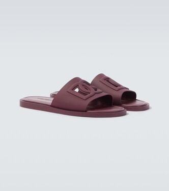 DG rubber slides | Dolce&Gabbana