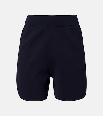 Knitted crêpe shorts | Max Mara