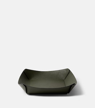 Vide-poches Safran Large en cuir | Giobagnara