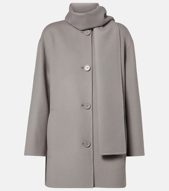 Cappotto in lana vergine con sciarpa | 'S Max Mara