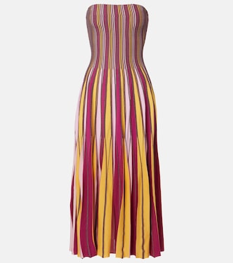 Soleil striped midi dress | Simkhai