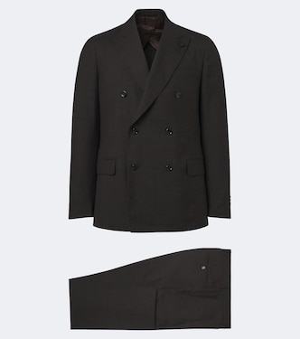 Karierter Blazer aus Schurwolle | Lardini