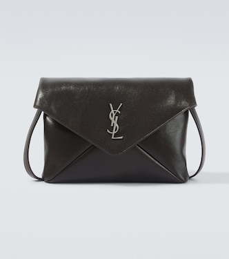 Cassandre Envelope leather messenger bag | Saint Laurent