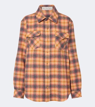 Seeker plaid cashmere shirt | God's True Cashmere