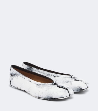 Tabi leather ballet flats | Maison Margiela