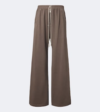 DRKSHDW Geth Belas cotton jersey sweatpants | Rick Owens