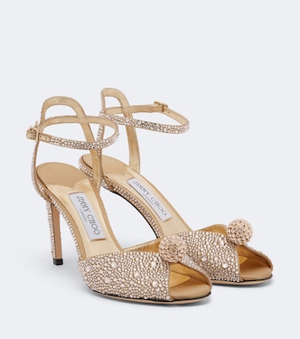 Sacora crystal-embellished sandals | Jimmy Choo