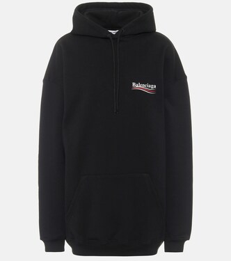 Oversize-Hoodie aus Baumwolle | Balenciaga