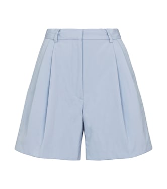 High-rise cotton shorts | Dries Van Noten