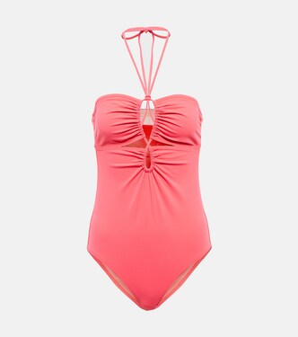 Minorca Maillot halterneck swimsuit | Ulla Johnson