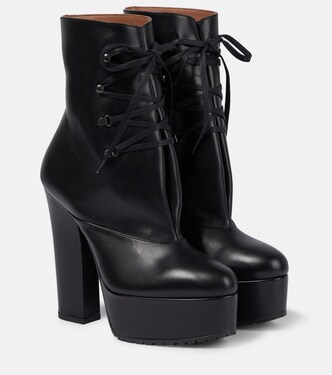 Trekk 135 leather ankle boots | Alaïa