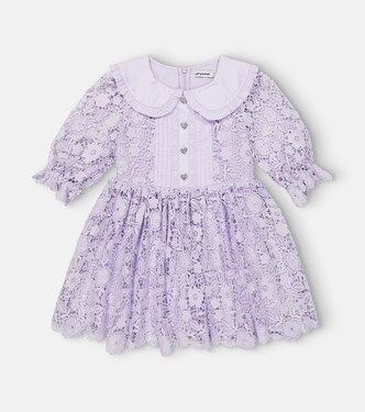 Floral lace dress | Self-Portrait Kids