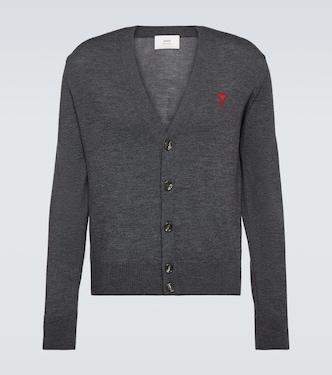 Ami De Cœur wool cardigan | Ami Paris