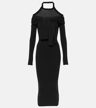 La robe Doble wool-blend midi dress | Jacquemus