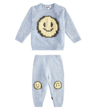 Baby Bless and Sol sweater and pants set | Molo
